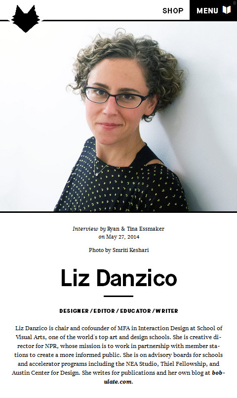 Masthead image on the Great Discontent, which spans the browser width at lower widths.